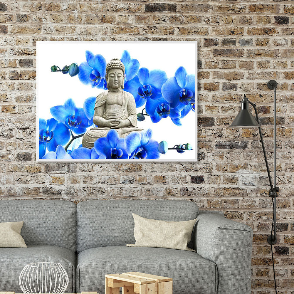 Buddha - Full Round Drill Diamond Painting 40*30CM