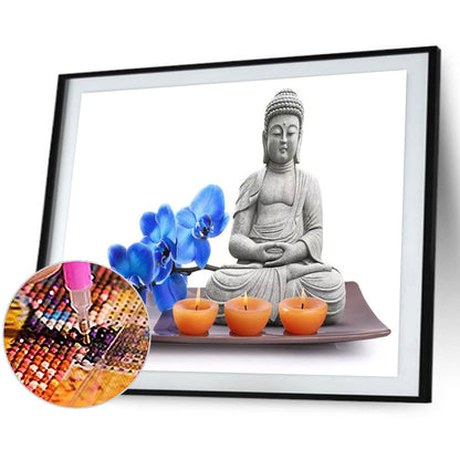 Buddha - Full Round Drill Diamond Painting 40*30CM