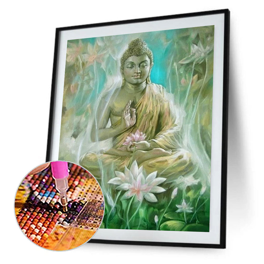 Buddha - Full Round Drill Diamond Painting 30*40CM