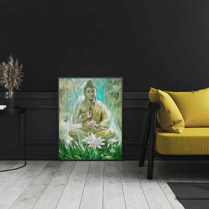 Buddha - Full Round Drill Diamond Painting 30*40CM