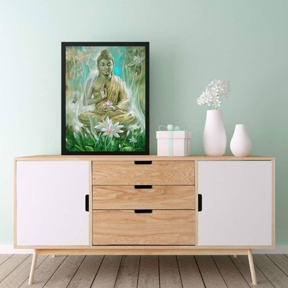 Buddha - Full Round Drill Diamond Painting 30*40CM