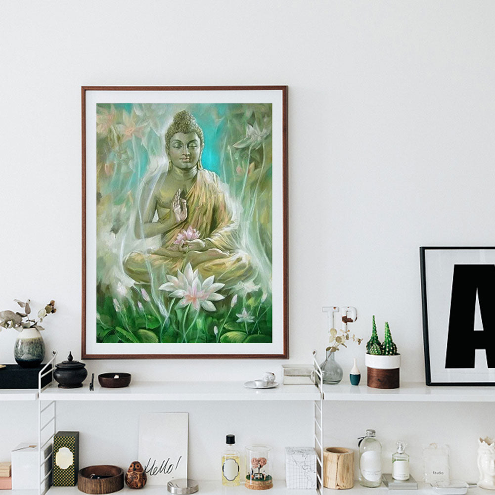 Buddha - Full Round Drill Diamond Painting 30*40CM