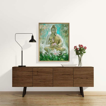 Buddha - Full Round Drill Diamond Painting 30*40CM