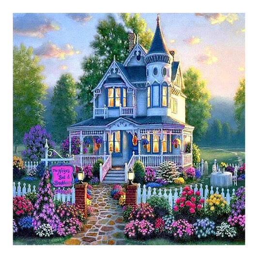 Castle - Full Square Drill Diamond Painting 50*50CM