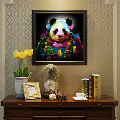 Panda - Full Round Drill Diamond Painting 30*30CM