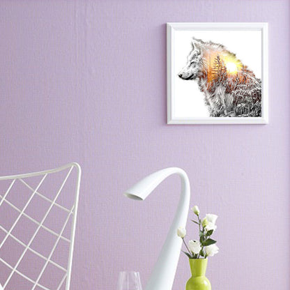 Wolf - Full Round Drill Diamond Painting 50*50CM