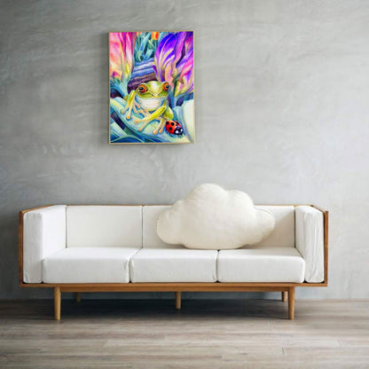 Frog - Full Round Drill Diamond Painting 30*40CM