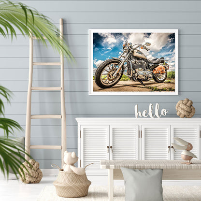 Motorcycle - Full Round Drill Diamond Painting 50*40CM