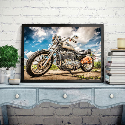 Motorcycle - Full Round Drill Diamond Painting 50*40CM