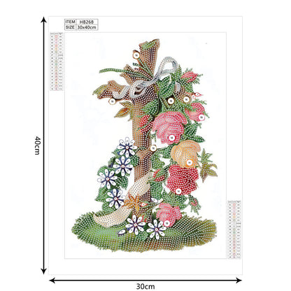 Cross - Special Shaped Drill Diamond Paiting 30*40CM