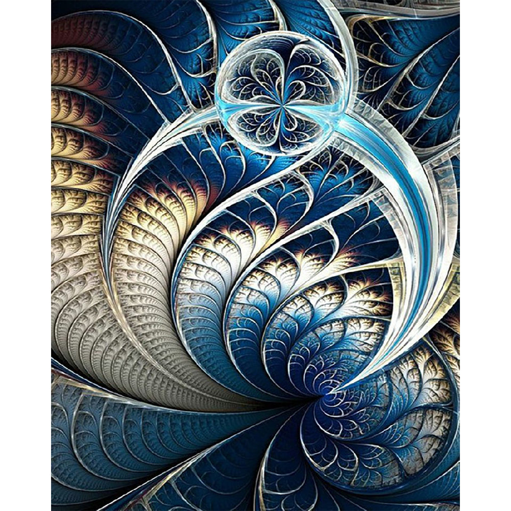 Swirl - Full Round Drill Diamond Painting 40*50CM