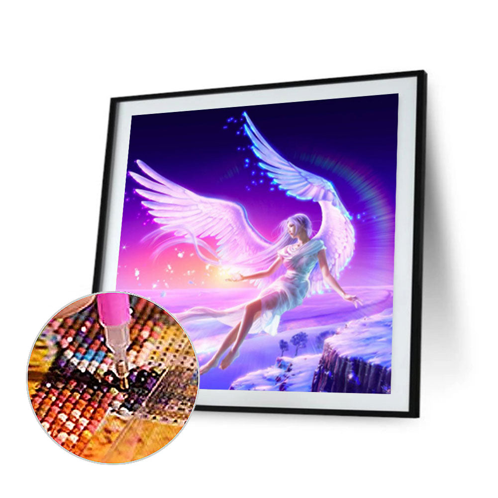 Angel - Full Round Drill Diamond Painting 50*50CM