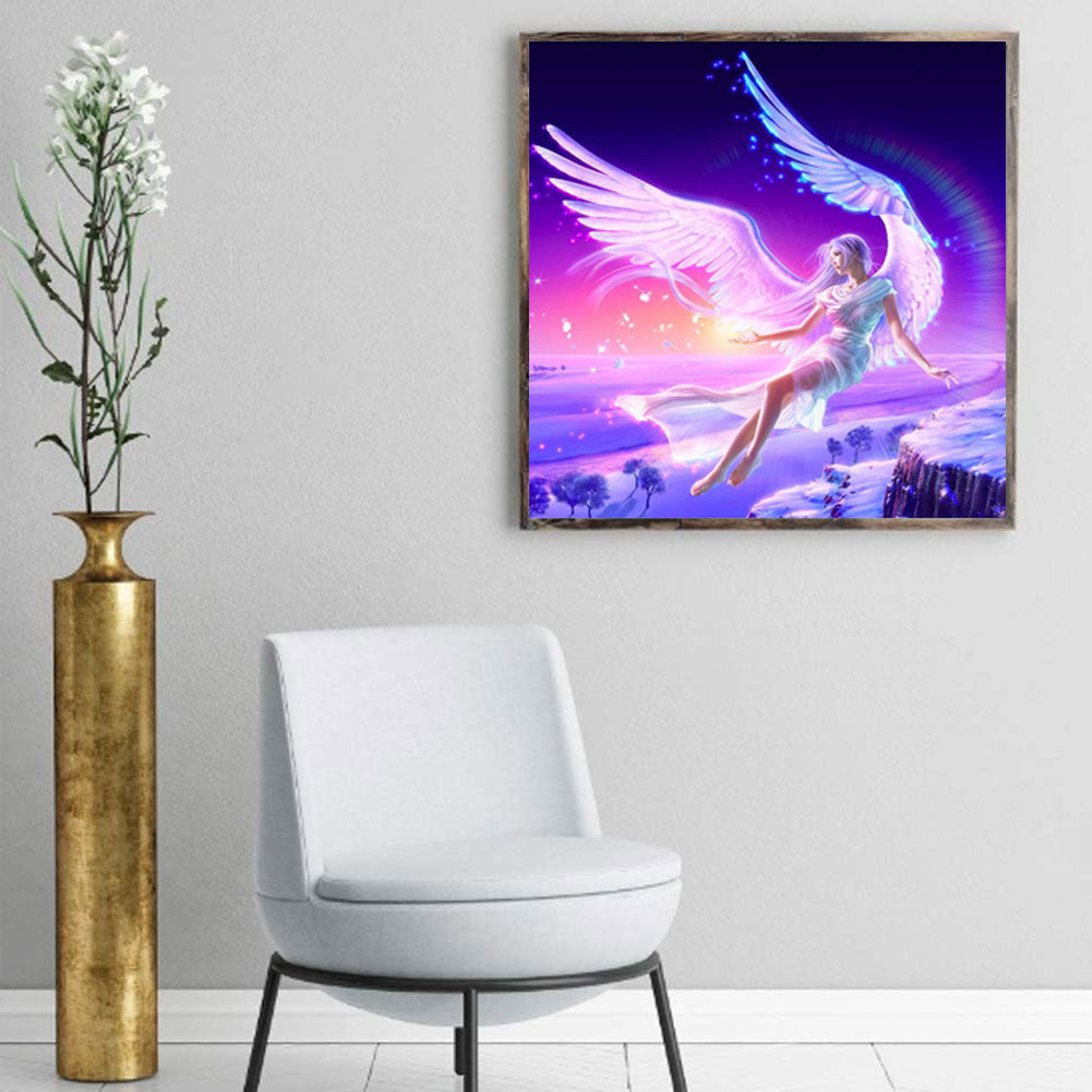 Angel - Full Round Drill Diamond Painting 50*50CM