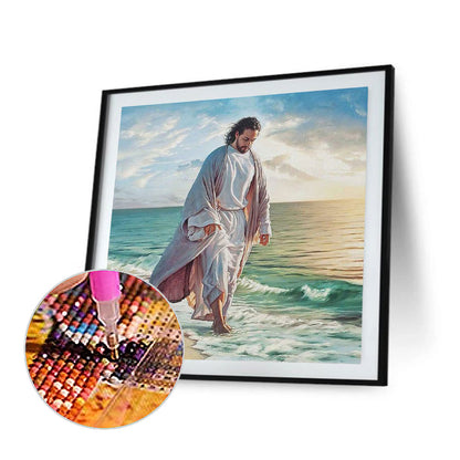 Jesus - Full Round Drill Diamond Painting 50*50CM