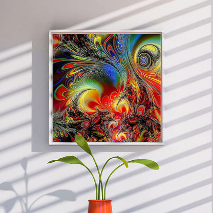 Fractal Art - Full Round Drill Diamond Painting 40*40CM
