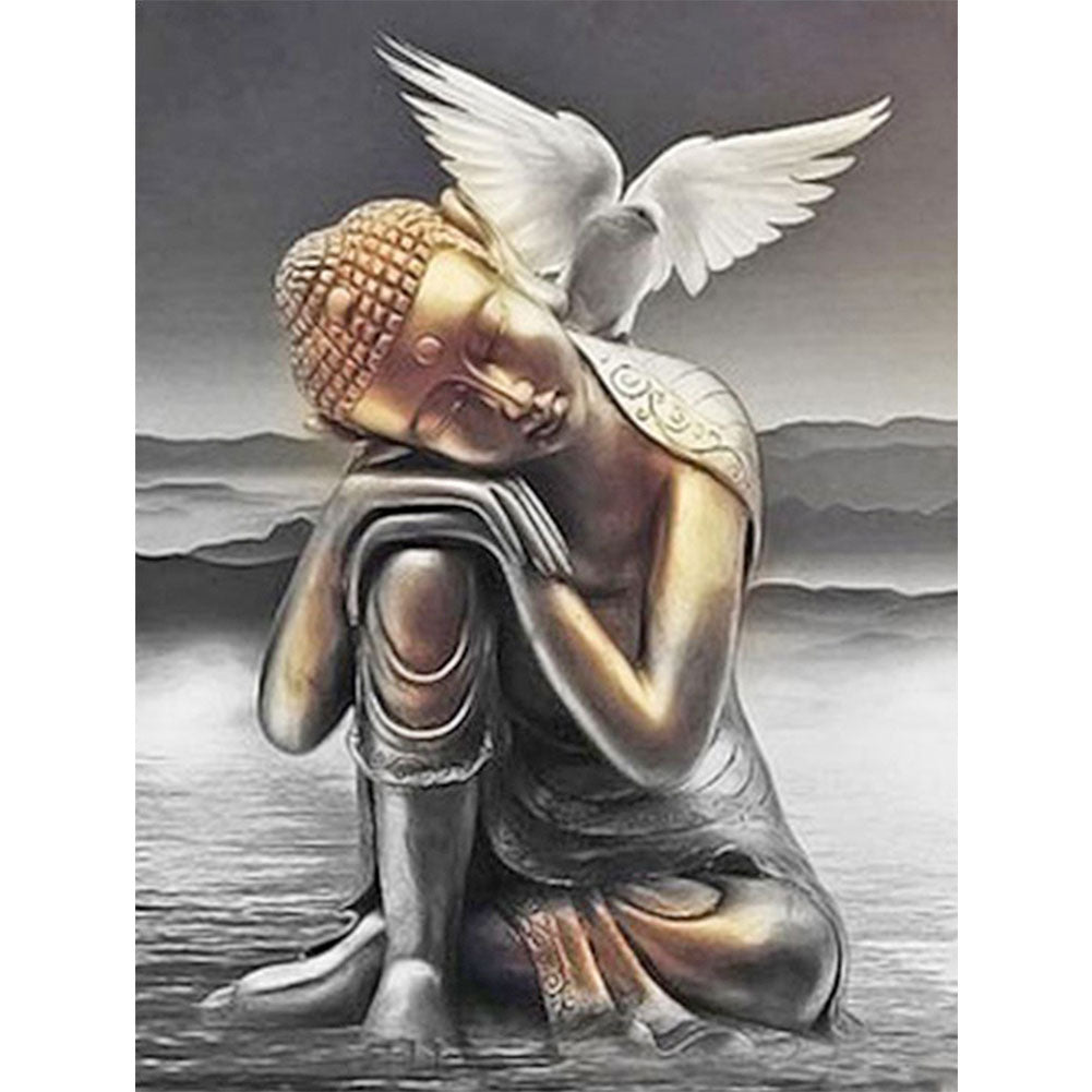 Buddha - Full Round Drill Diamond Painting 30*40CM