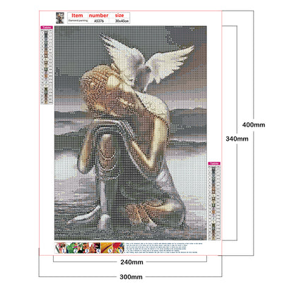 Buddha - Full Round Drill Diamond Painting 30*40CM