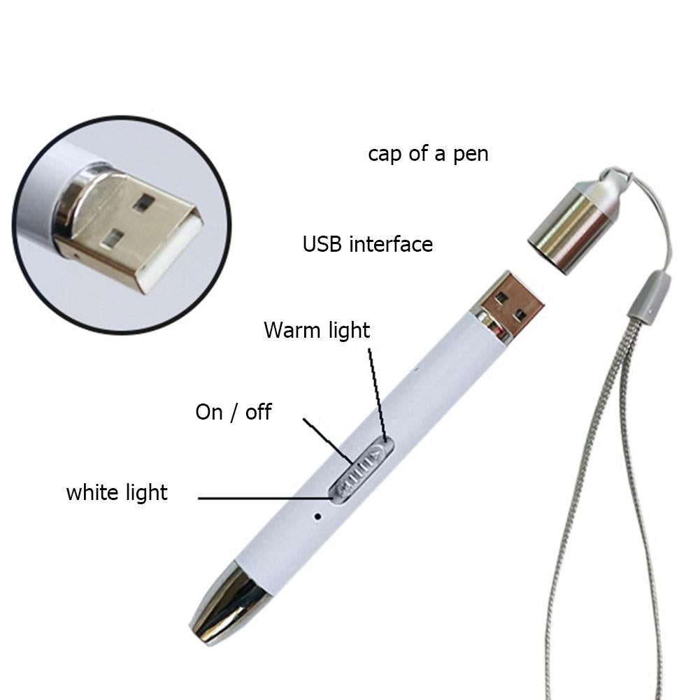 USB Recharge 5D Diamond Painting Embroidery Point Drill Pen Set (Purple B)