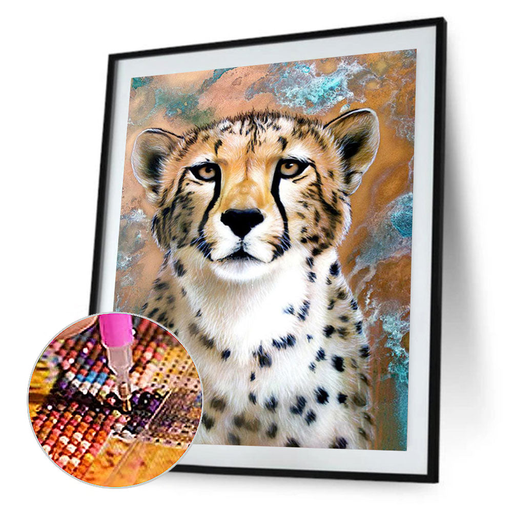 Leopard - Full Round Drill Diamond Painting 30*40CM