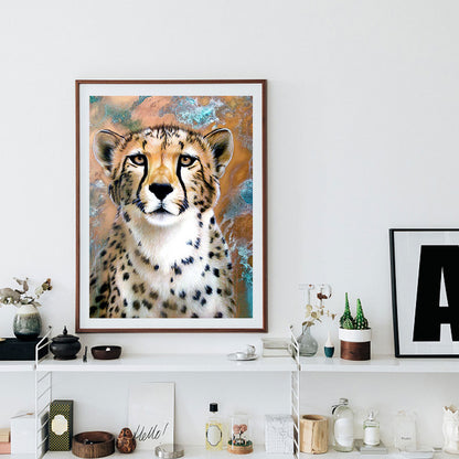 Leopard - Full Round Drill Diamond Painting 30*40CM