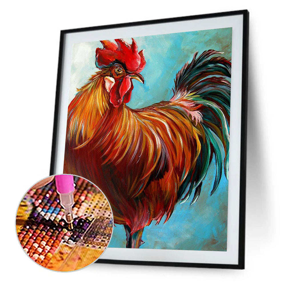 Chicken - Full Round Drill Diamond Painting 30*40CM