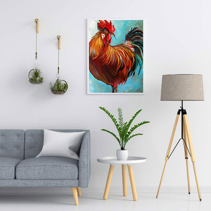 Chicken - Full Round Drill Diamond Painting 30*40CM