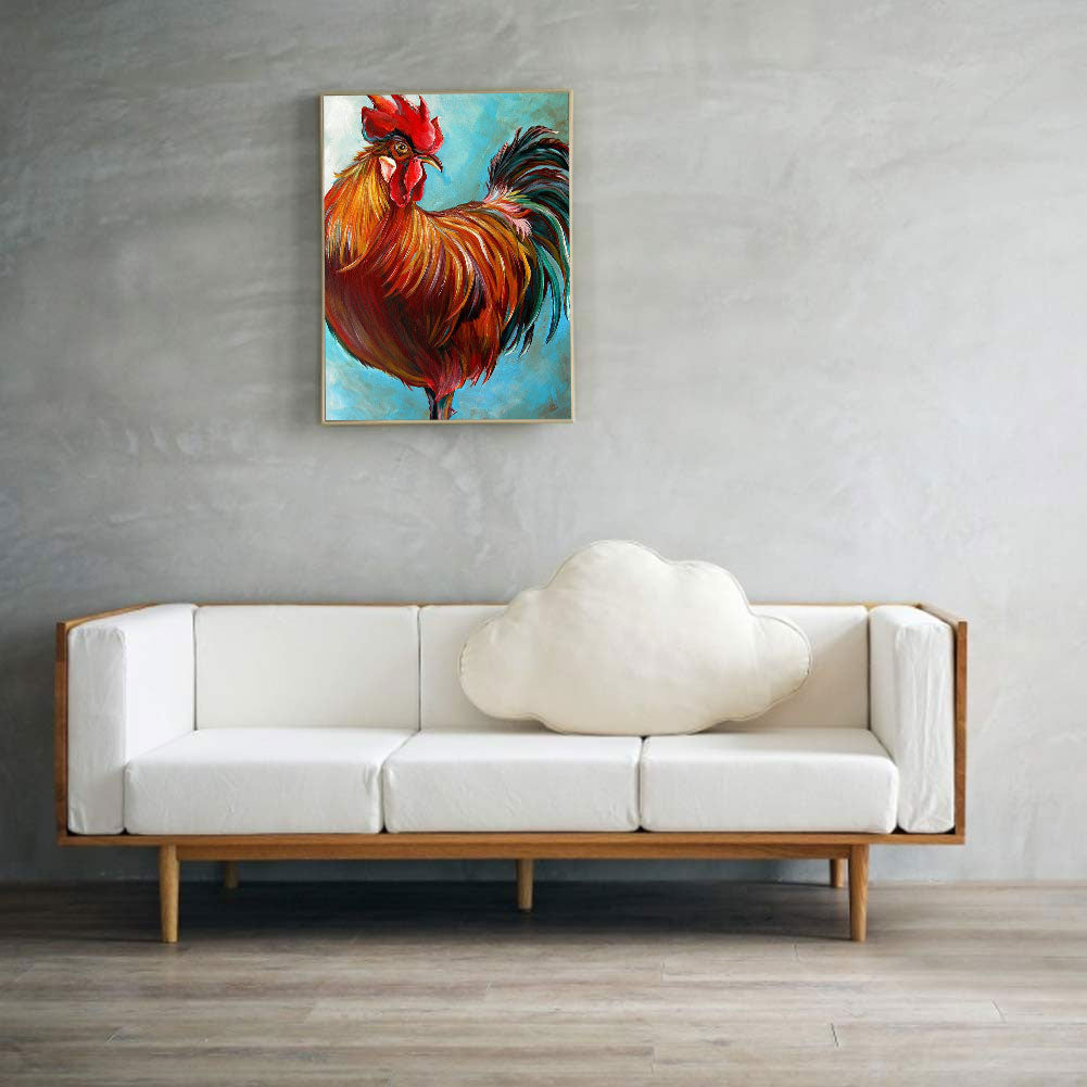 Chicken - Full Round Drill Diamond Painting 30*40CM