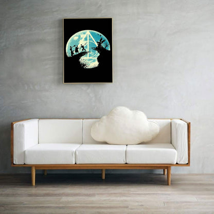 Silhouette - Full Round Drill Diamond Painting 30*40CM
