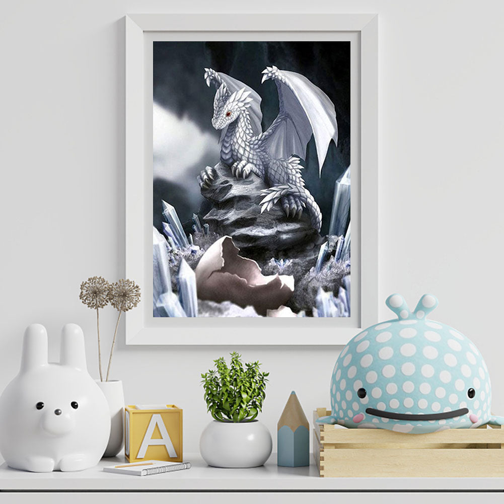 Dragon - Full Round Drill Diamond Painting 30*40CM