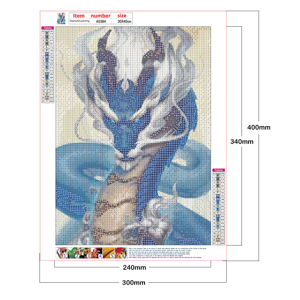 Dragon - Full Round Drill Diamond Painting 30*40CM