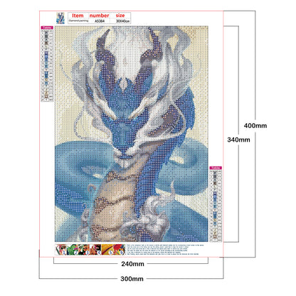 Dragon - Full Round Drill Diamond Painting 30*40CM