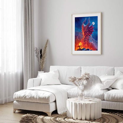 Dragon - Full Round Drill Diamond Painting 30*40CM
