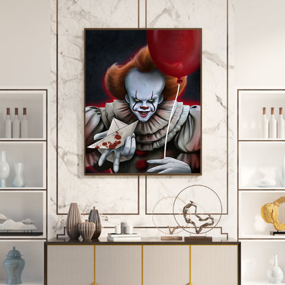 Clown - Full Round Drill Diamond Painting 50*60CM