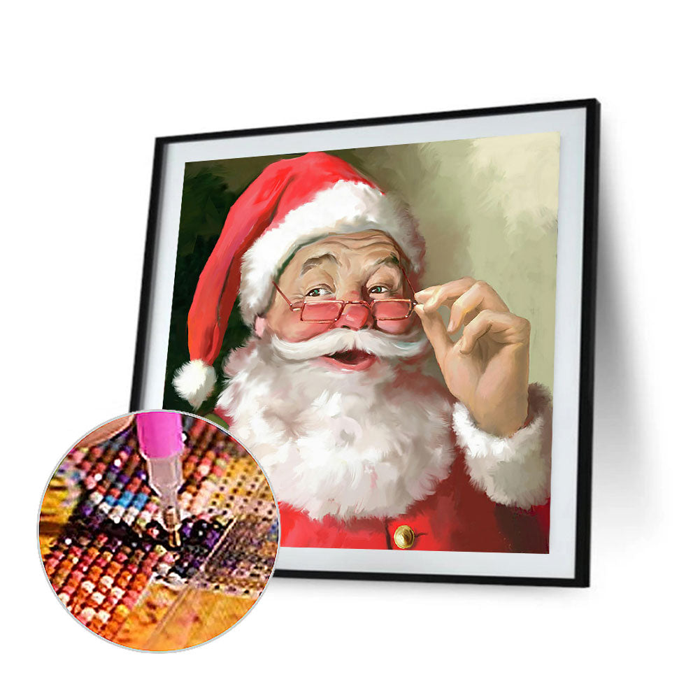 Santa Claus - Full Round Drill Diamond Painting 50*50CM