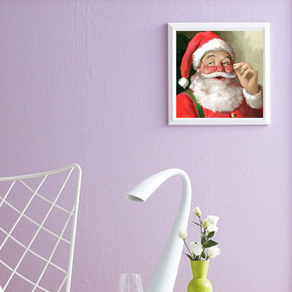 Santa Claus - Full Round Drill Diamond Painting 50*50CM