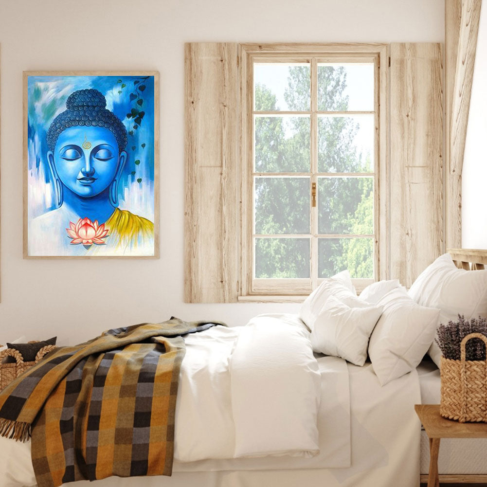Buddha Statue - Full Round Drill Diamond Painting 30*40CM