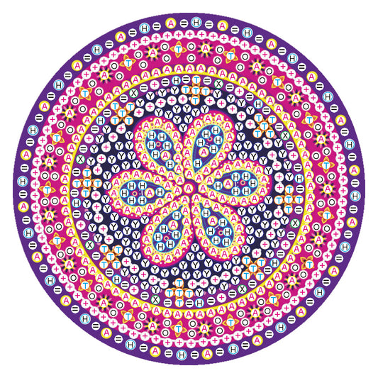 DIY Diamond Painting Mandala Round Coaster Cup Table Placemat Home Decor