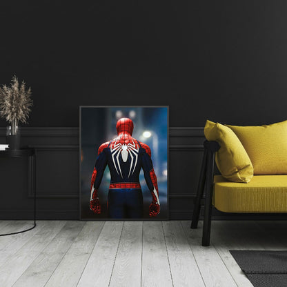 Spiderman - Full Round Drill Diamond Painting 30*40CM