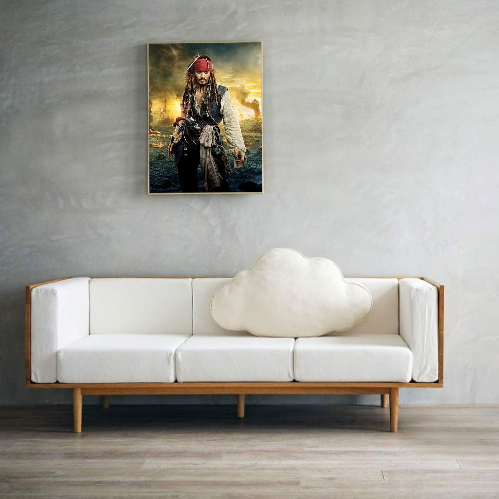 Captain Jack - Full Round Drill Diamond Painting 30*40CM