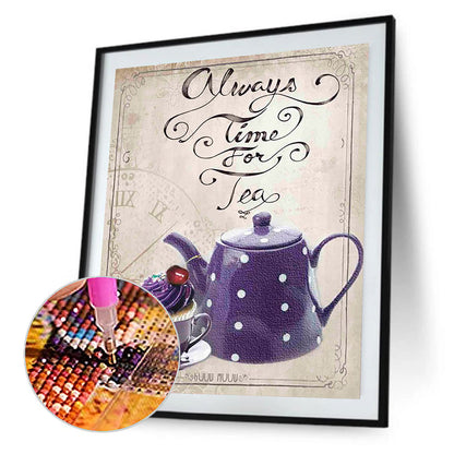 Refreshment Time - Full Round Drill Diamond Painting 30*40CM