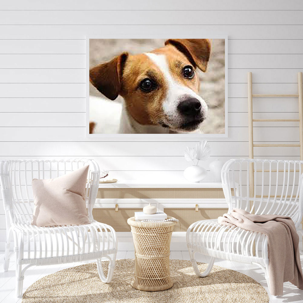 Puppy - Full Round Drill Diamond Painting 40*30CM