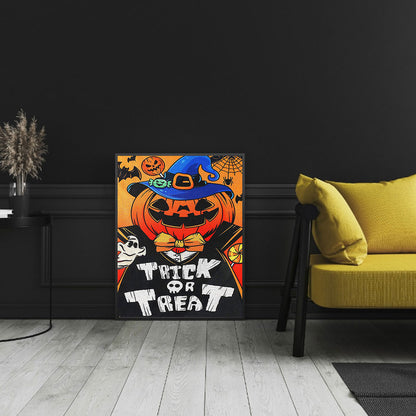 Halloween - Full Round Drill Diamond Painting 30*40CM