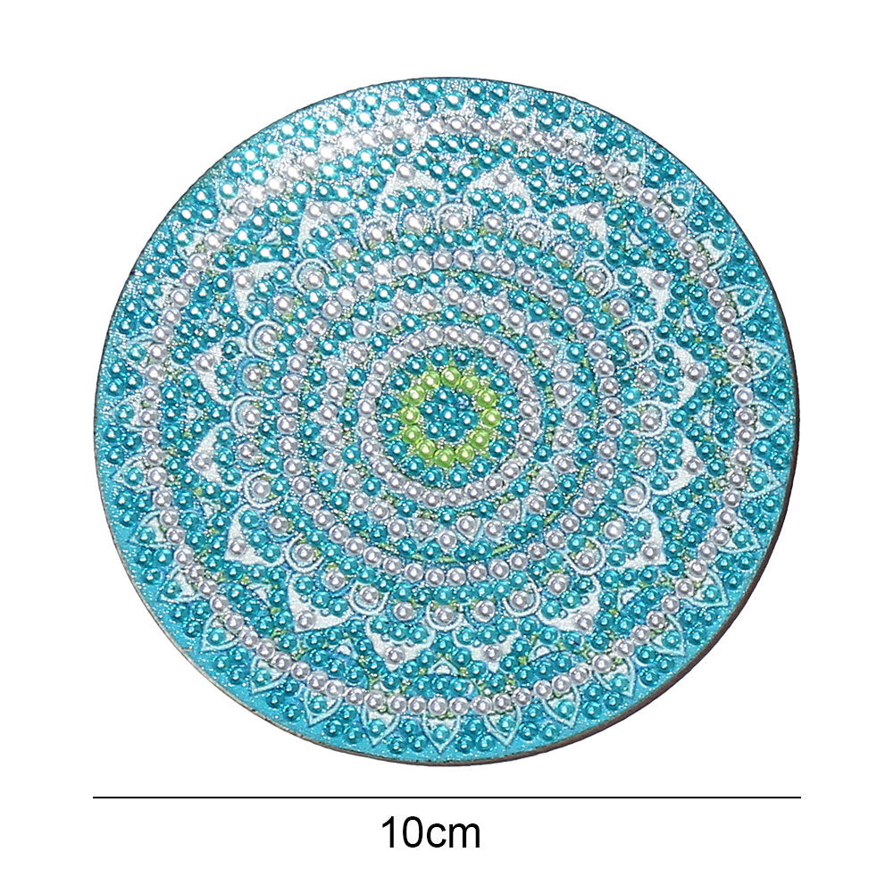 Diy Art Decor Datura Pattern 10x10x0.5cm Painting Decor Cross-stitch Home Decor