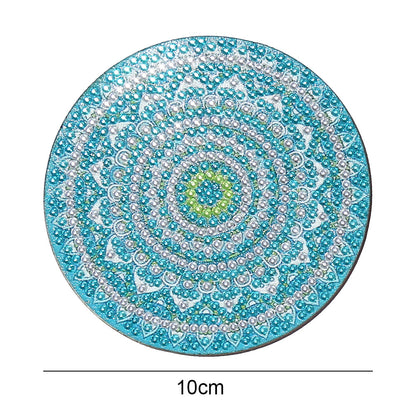 Diy Art Decor Datura Pattern 10x10x0.5cm Painting Decor Cross-stitch Home Decor