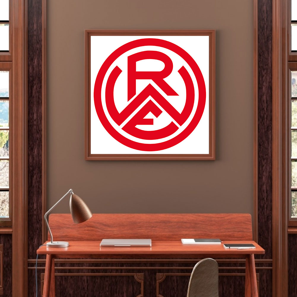 Team Logo - Full Round Drill Diamond Painting 40*40CM