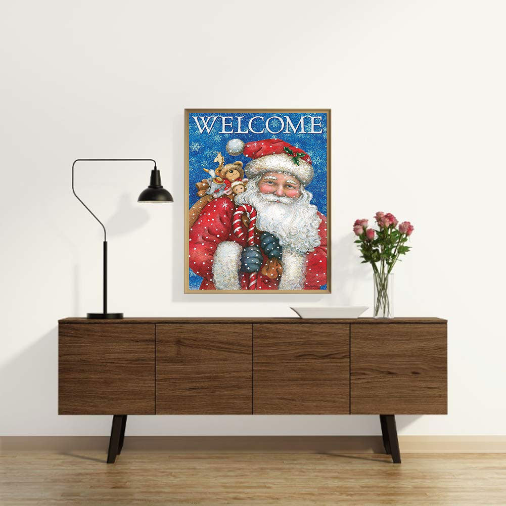 Santa Claus - Full Round Drill Diamond Painting 50*60CM