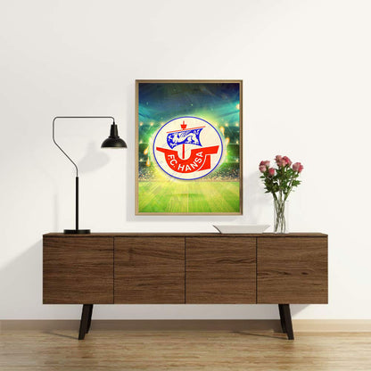Team Logo - Full Round Drill Diamond Painting 30*40CM