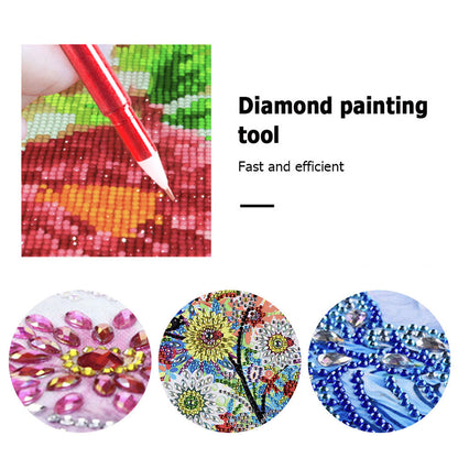 5D Diamond Painting Point Drill Pen Feather Shape DIY Craft Picker Pencil Tools