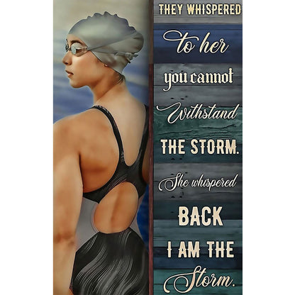 Swimmer - Full Round Drill Diamond Painting 40*60CM