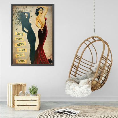 Soul Music - Full Round Drill Diamond Painting 40*60CM